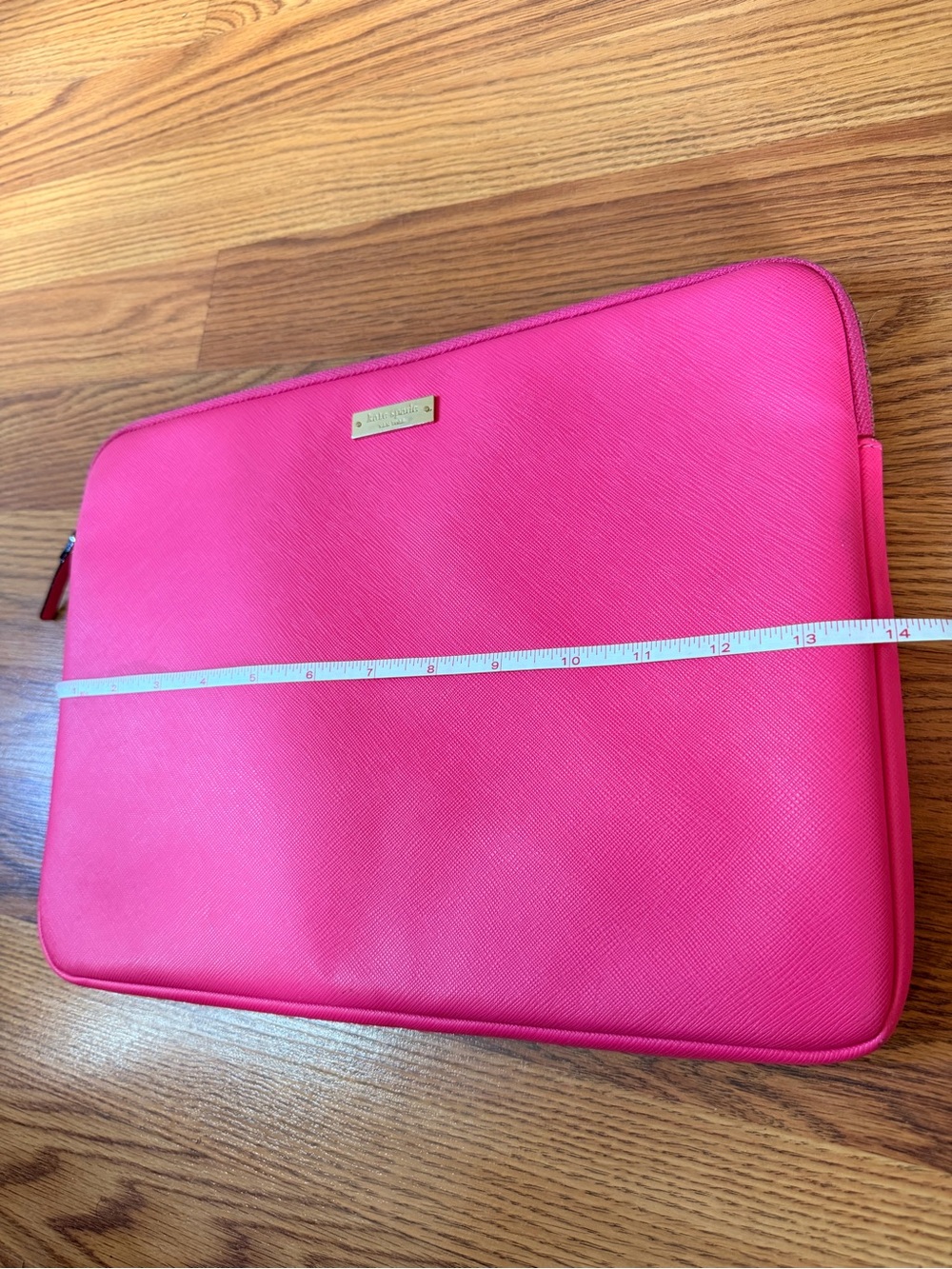 Kate Spade New York Bright Pink Laptop Sleeve Zip - Picture 10 of 11